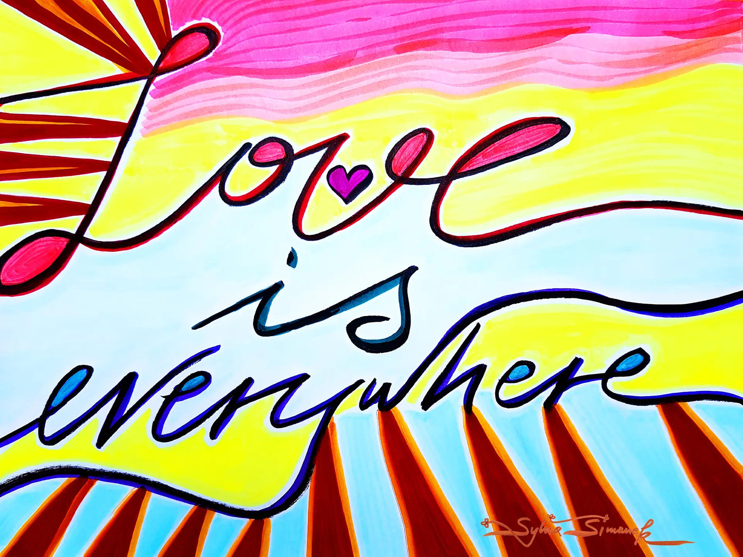 Sylvia Simanek - Love is everywhere